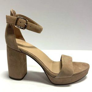 Naturalizer Womens Briar Sandal Taupe Suede Size 9 M
